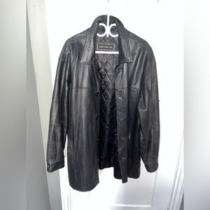 Men’s Boulevard Club leather jacket size 44 LARGE